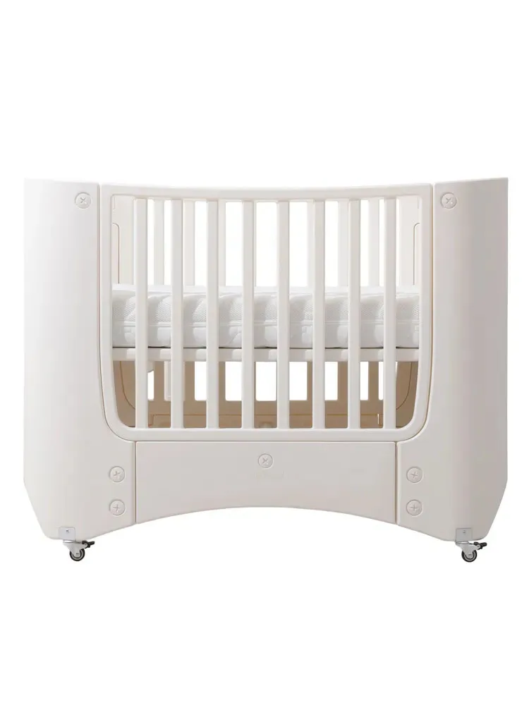 Кроватка детская UNIX Kids Premium White с матрацем PBCRIB3H2TWT	