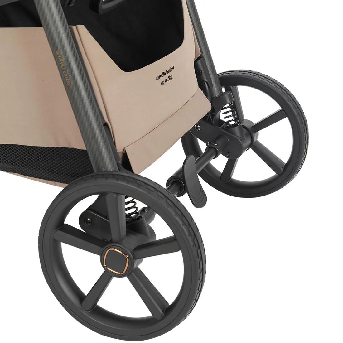 Коляска прогулочная Carrello Bravo Carbon CRL-5530