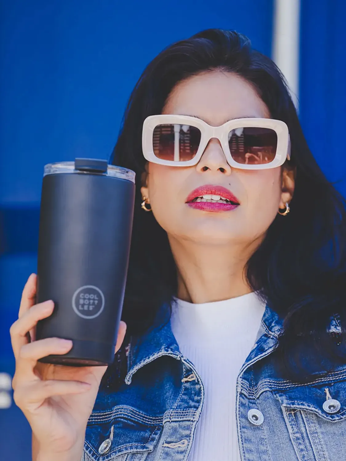 Термокружка Cool Bottles Tumbler Mono Black 550 мл CBT55MOB