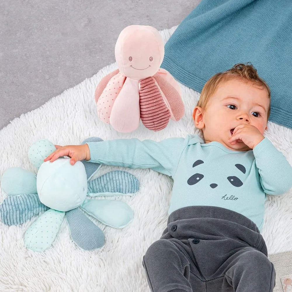 Мягкая игрушка Nattou Soft Toy Activity Octopus Осьминог