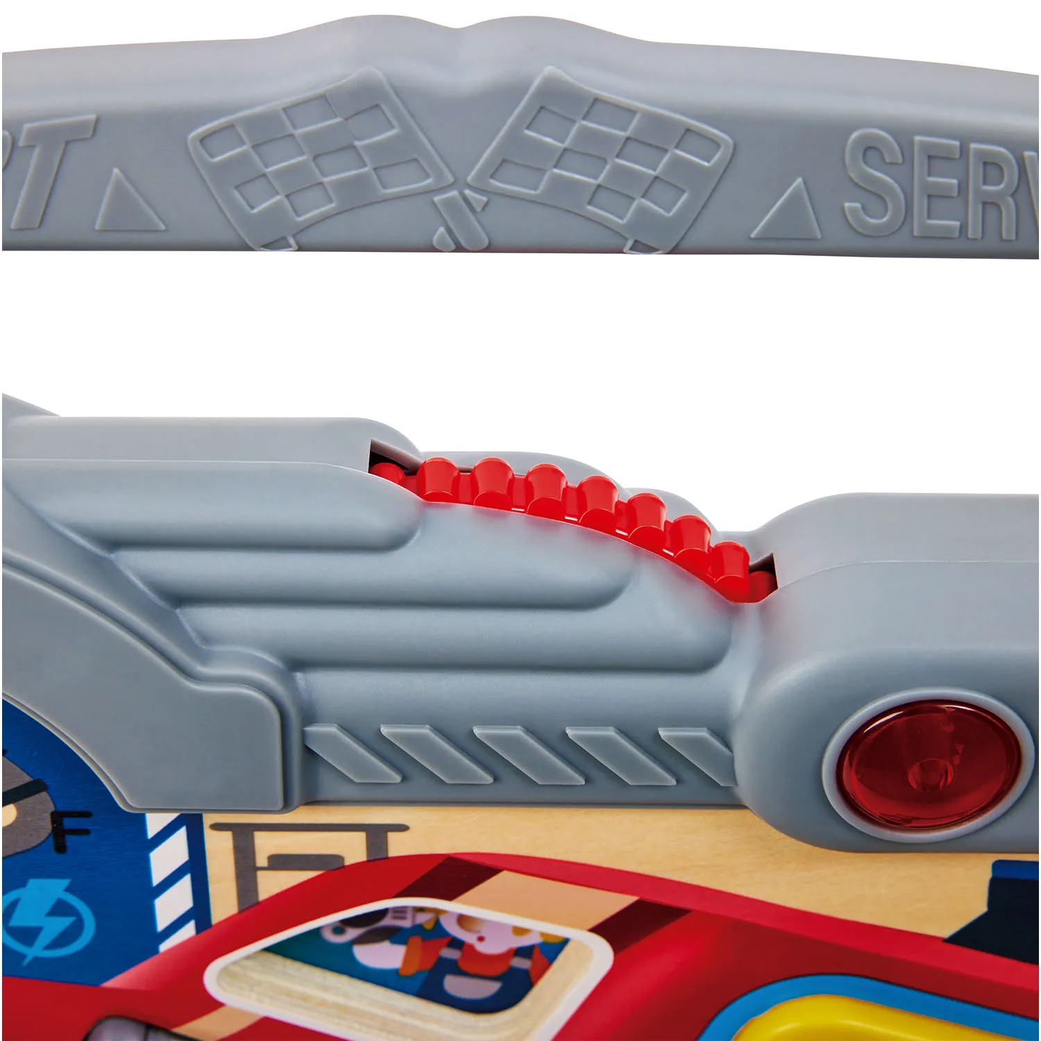 Игрушка HAPE развивающий бизиборд «Маленький гонщик» E1120_HP