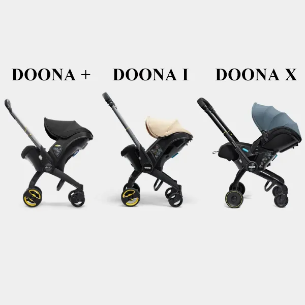 Сравнительный обзор автокресла-коляски Doona +, Doona I и Doona X