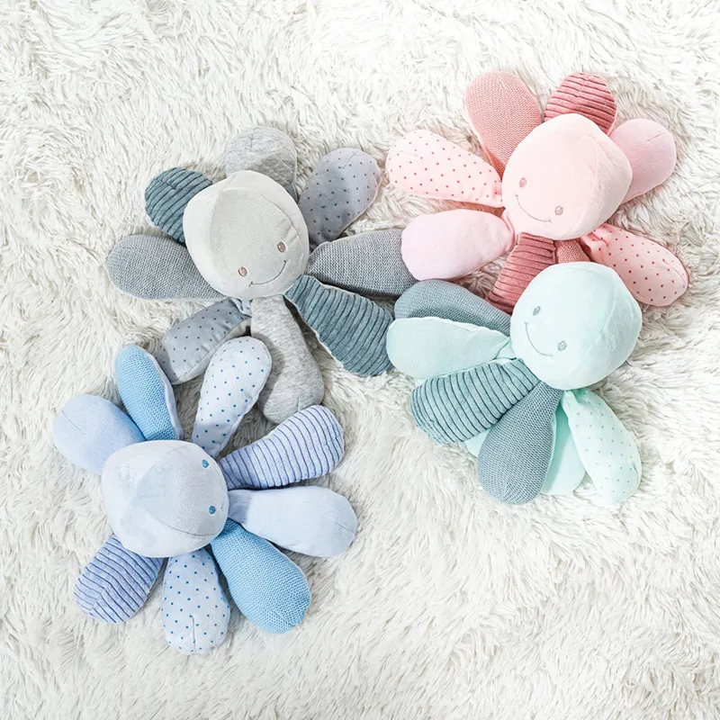 Мягкая игрушка Nattou Soft Toy Activity Octopus Осьминог