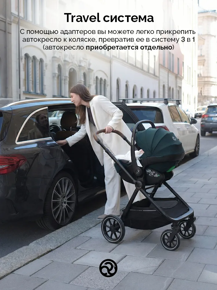 Коляска 2 в 1 Bumprider Atlas