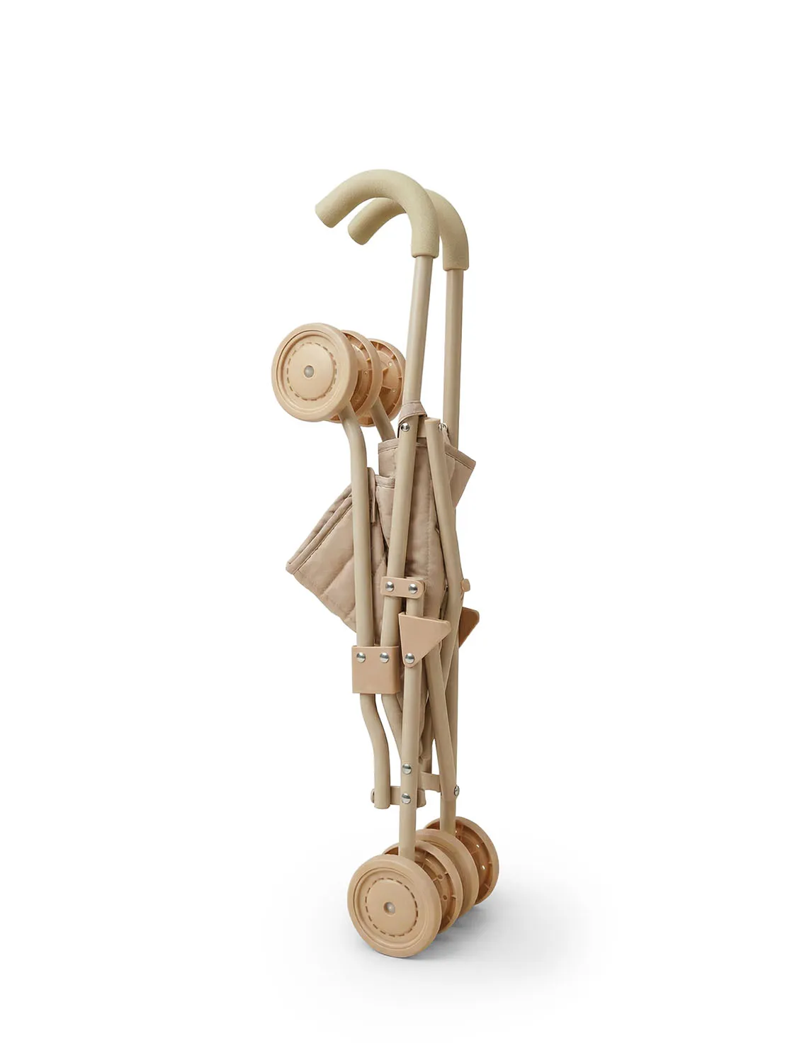 Коляска UNIX Kids Cane Doll для кукол Бежевый (Camel) DOLLCANECL