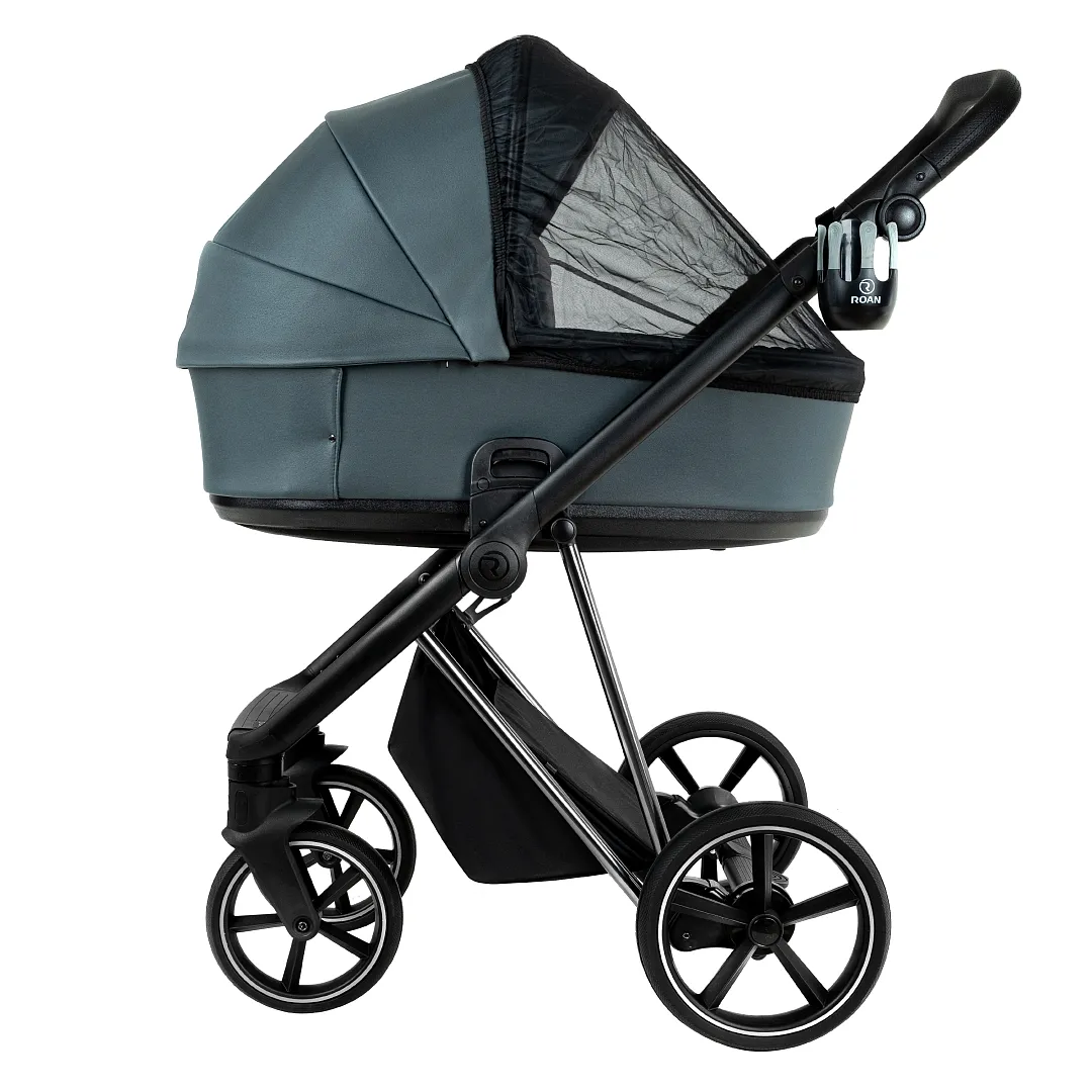 Коляска 2 в 1 ROAN Sol Vintage экокожа