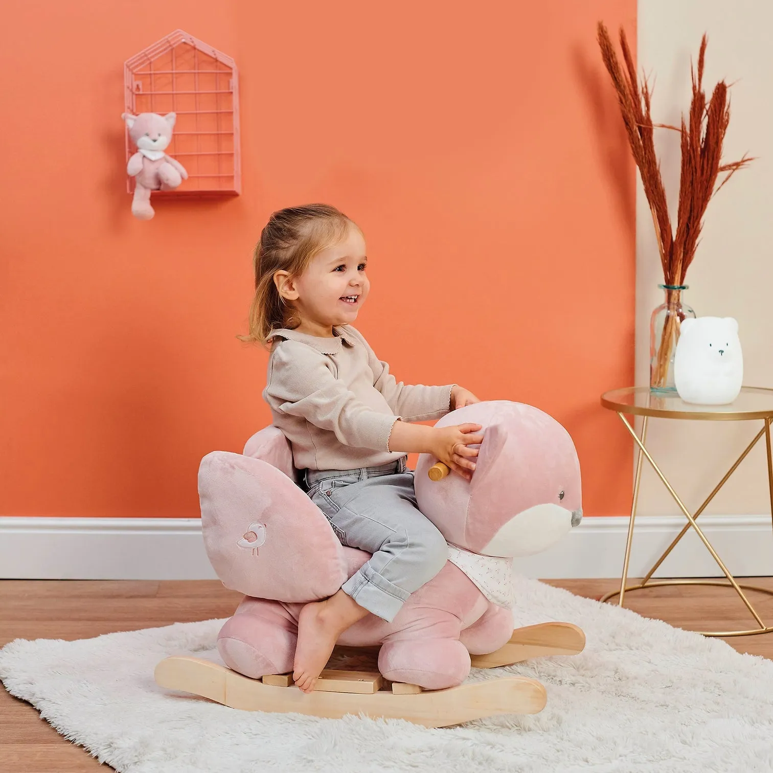 Игрушка мягкая Nattou Toy spiral Alice & Pomme Лисичка и Кролик 485227