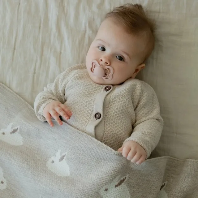 Комбинезон детский LoomKnits Топленое молоко хлопок