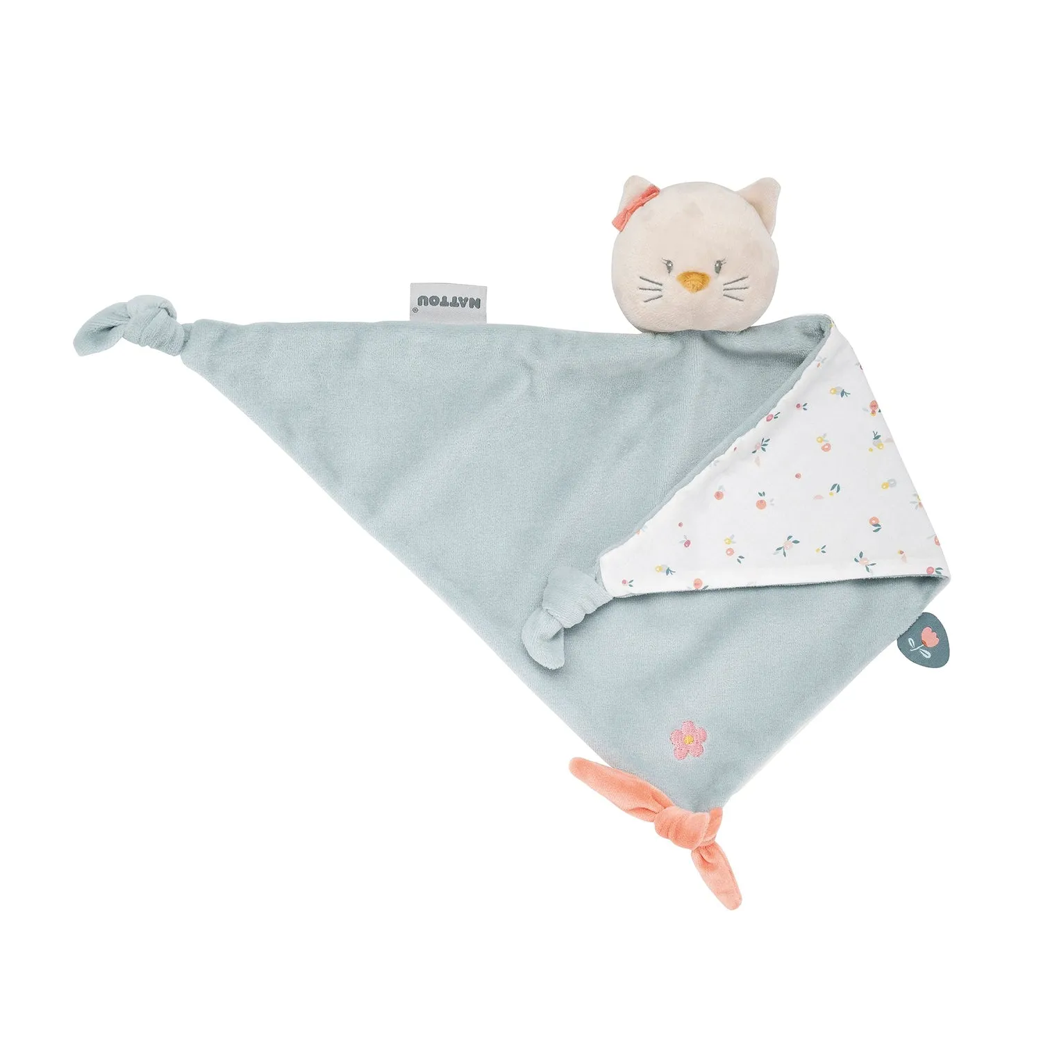 Игрушка мягкая Nattou Doudou большая MILA ZOË LANA Кот 266130