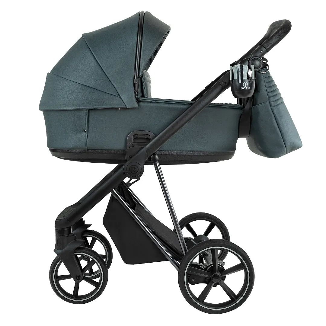 Коляска 2 в 1 ROAN Sol Vintage экокожа