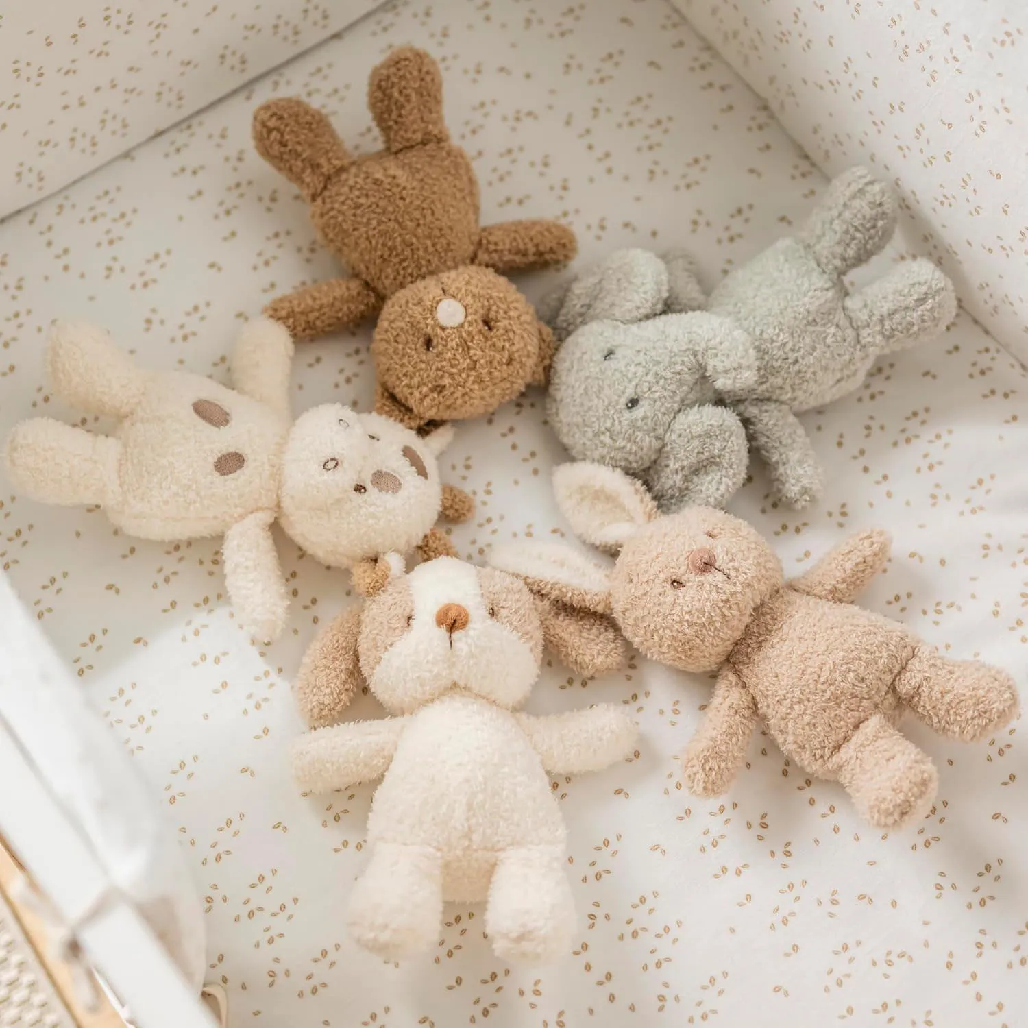 Игрушка мягкая Nattou Soft toy TEDDY Мишка 856324