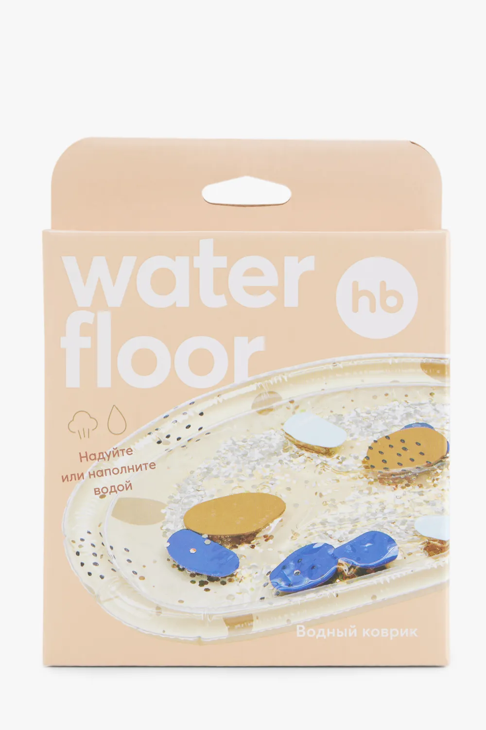 Игрушка-коврик водный Happy Baby WATER FLOOR beige 331919