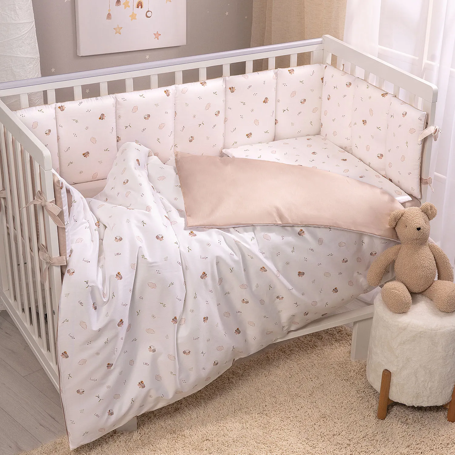 Постельное белье PERINA Sleepy 120х60 см 6 предметов