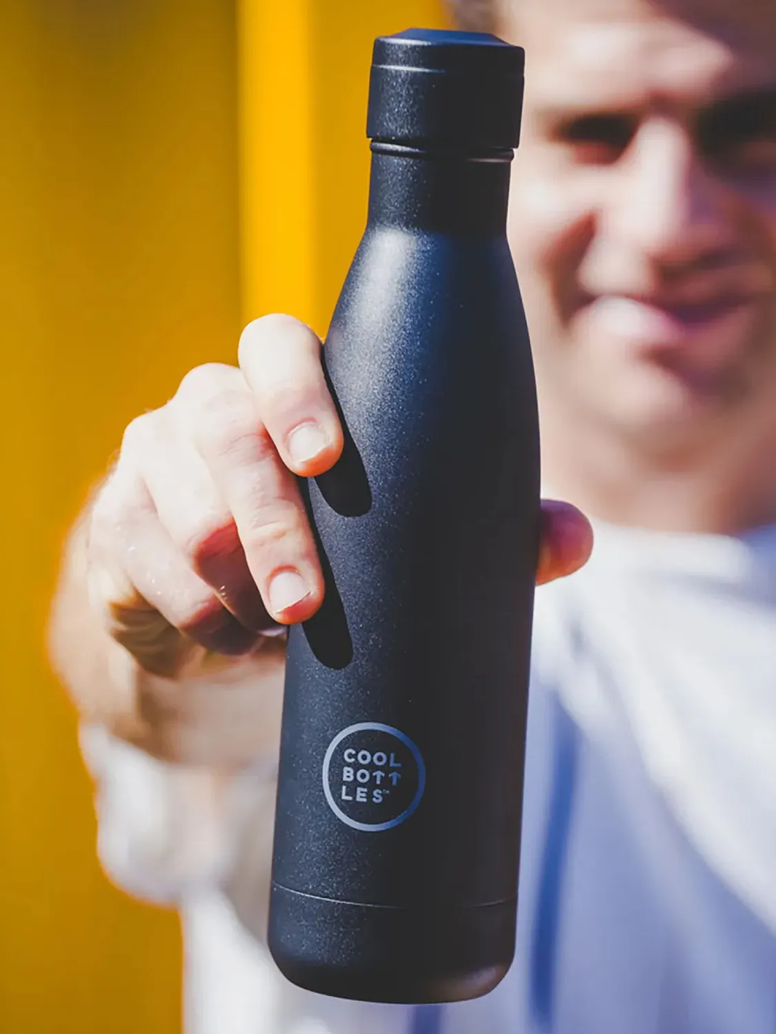 Термос-термобутылка Cool Bottles Mono Black 350 мл CB350MOB