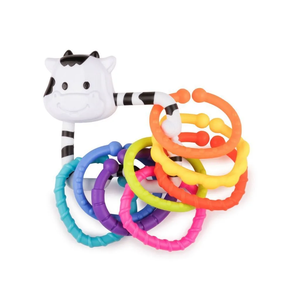 Погремушка Happy Baby MOO-RING 330086