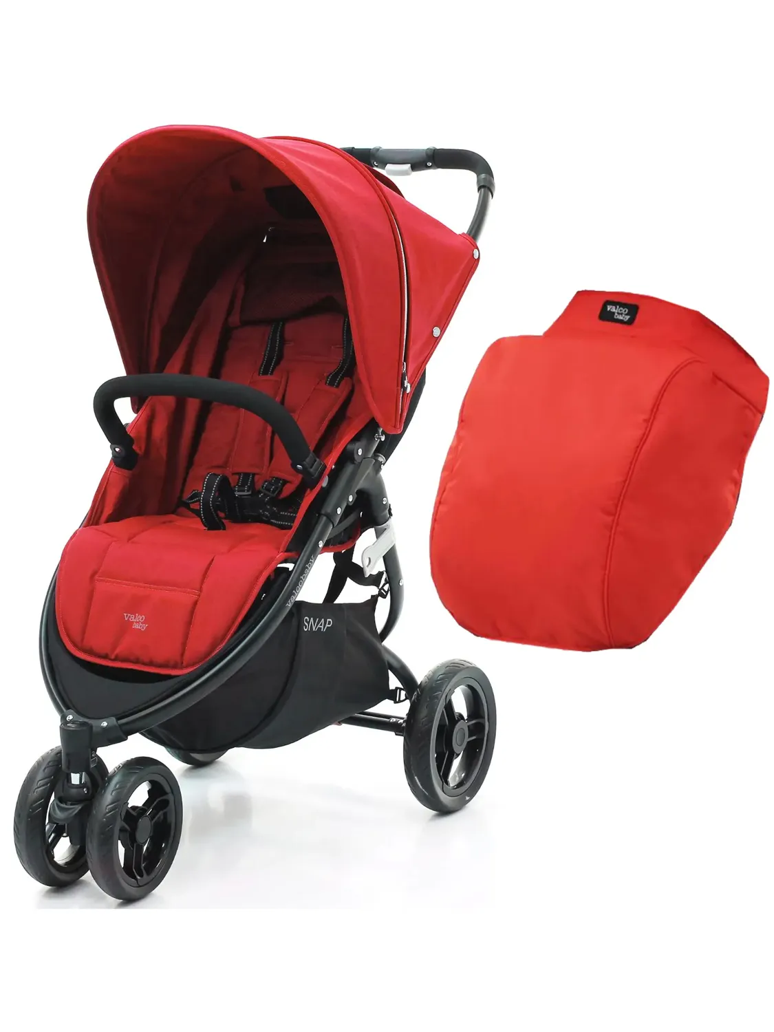 Коляска прогулочная Valco Baby Snap + накидка на ножки