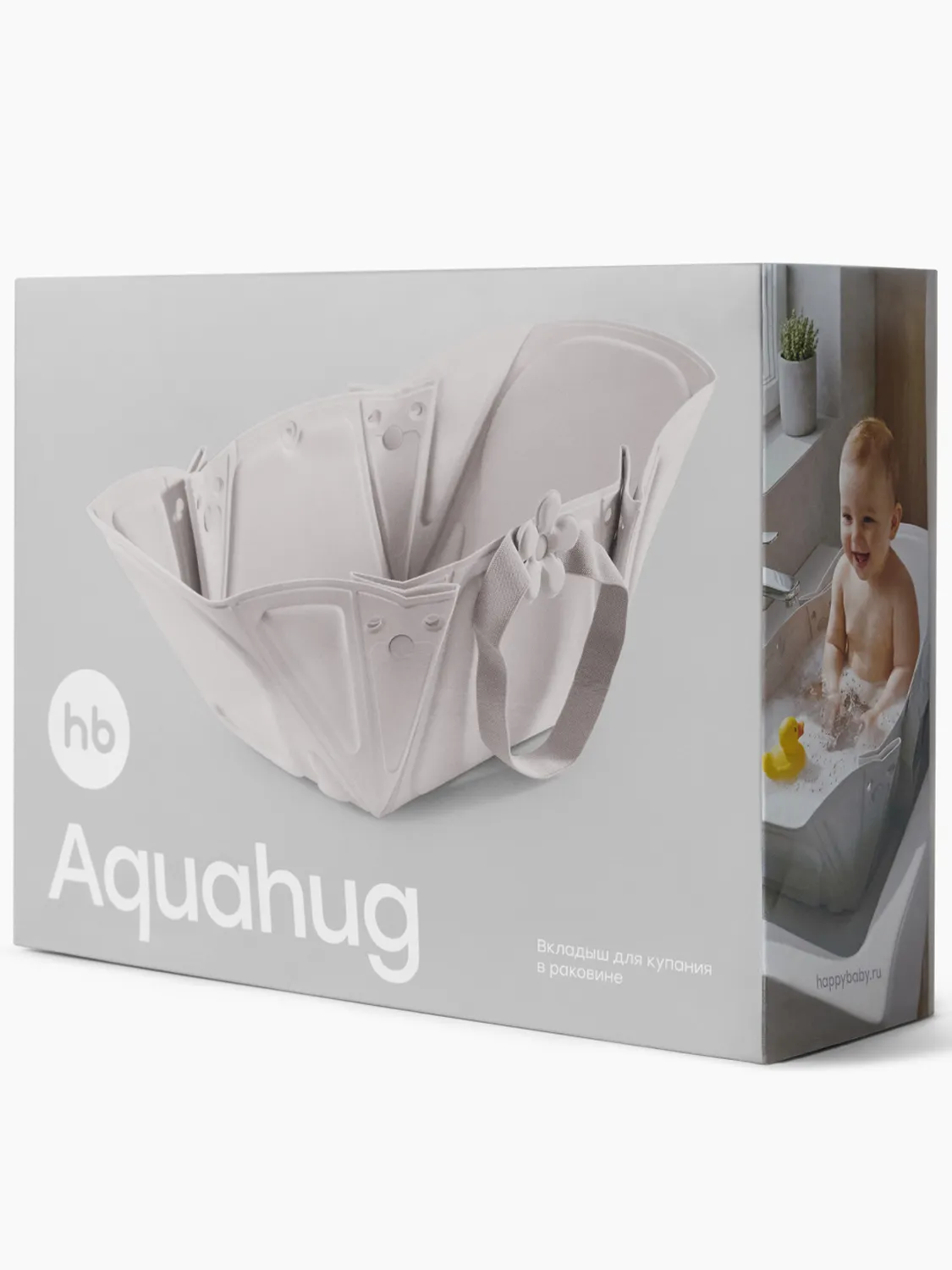 Вкладыш для купания в раковине Happy Baby AQUAHUG «АКВА ХАГ» 121029