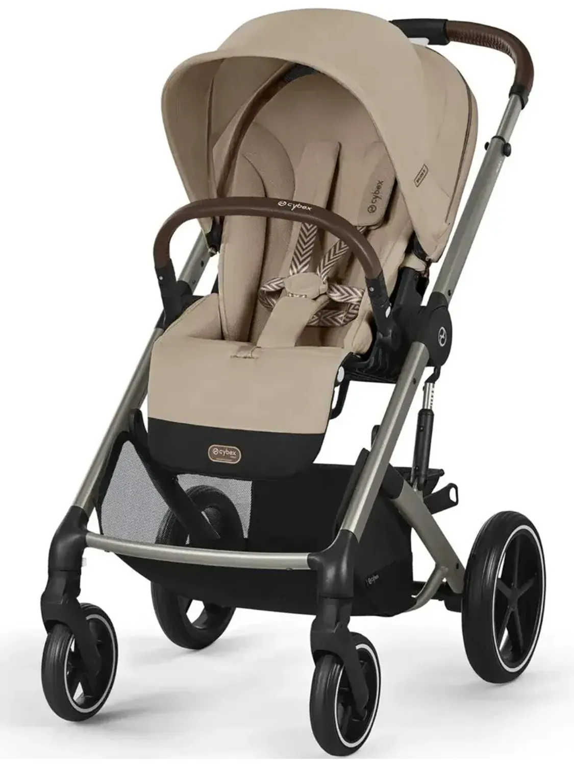 Коляска прогулочная Cybex Balios S Lux с дождевиком 2024-2025