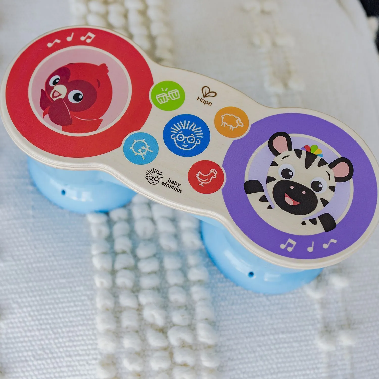 Музыкальная игрушка Hape «Барабан» сенсорный 12610_HP