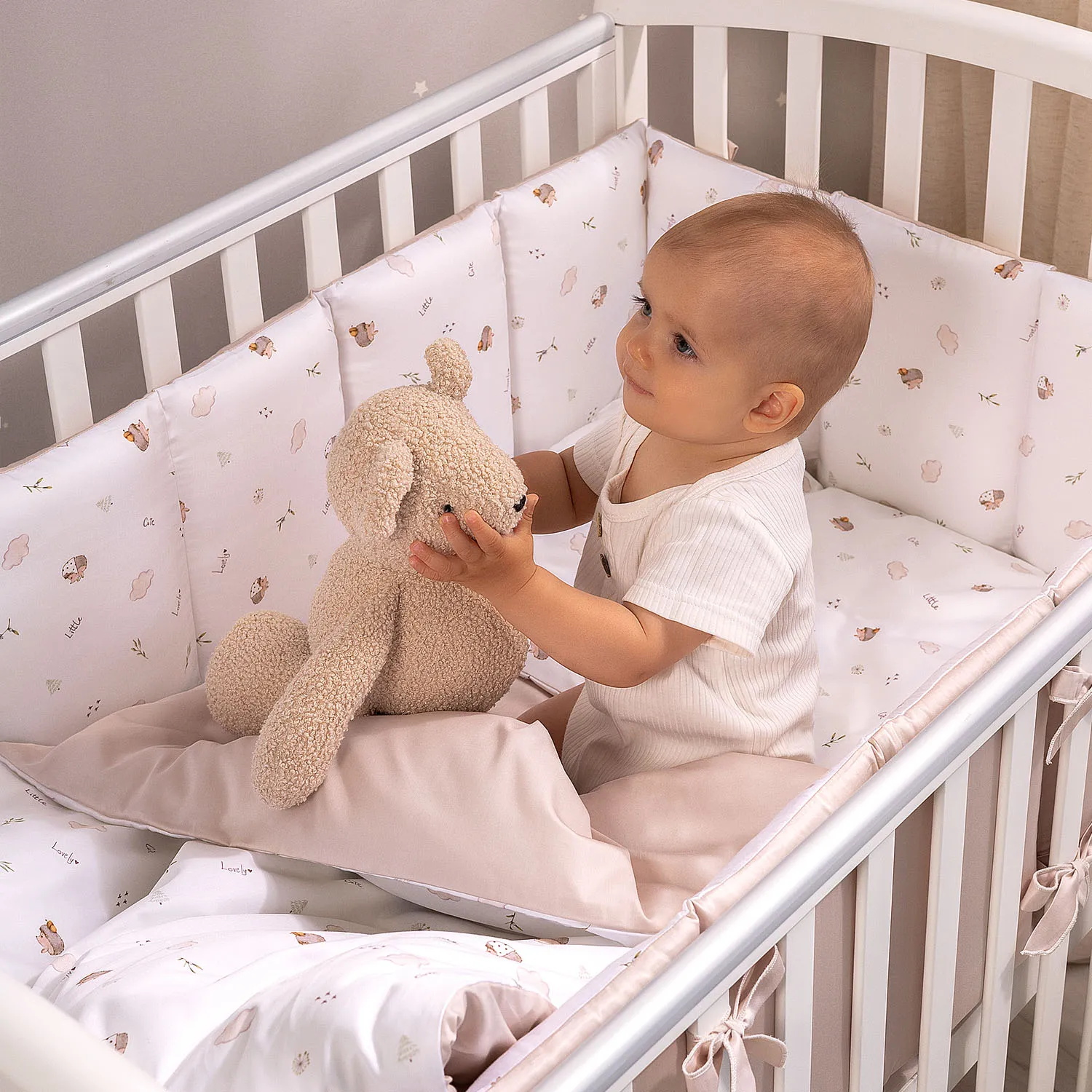 Постельное белье PERINA Sleepy 120х60 см 6 предметов