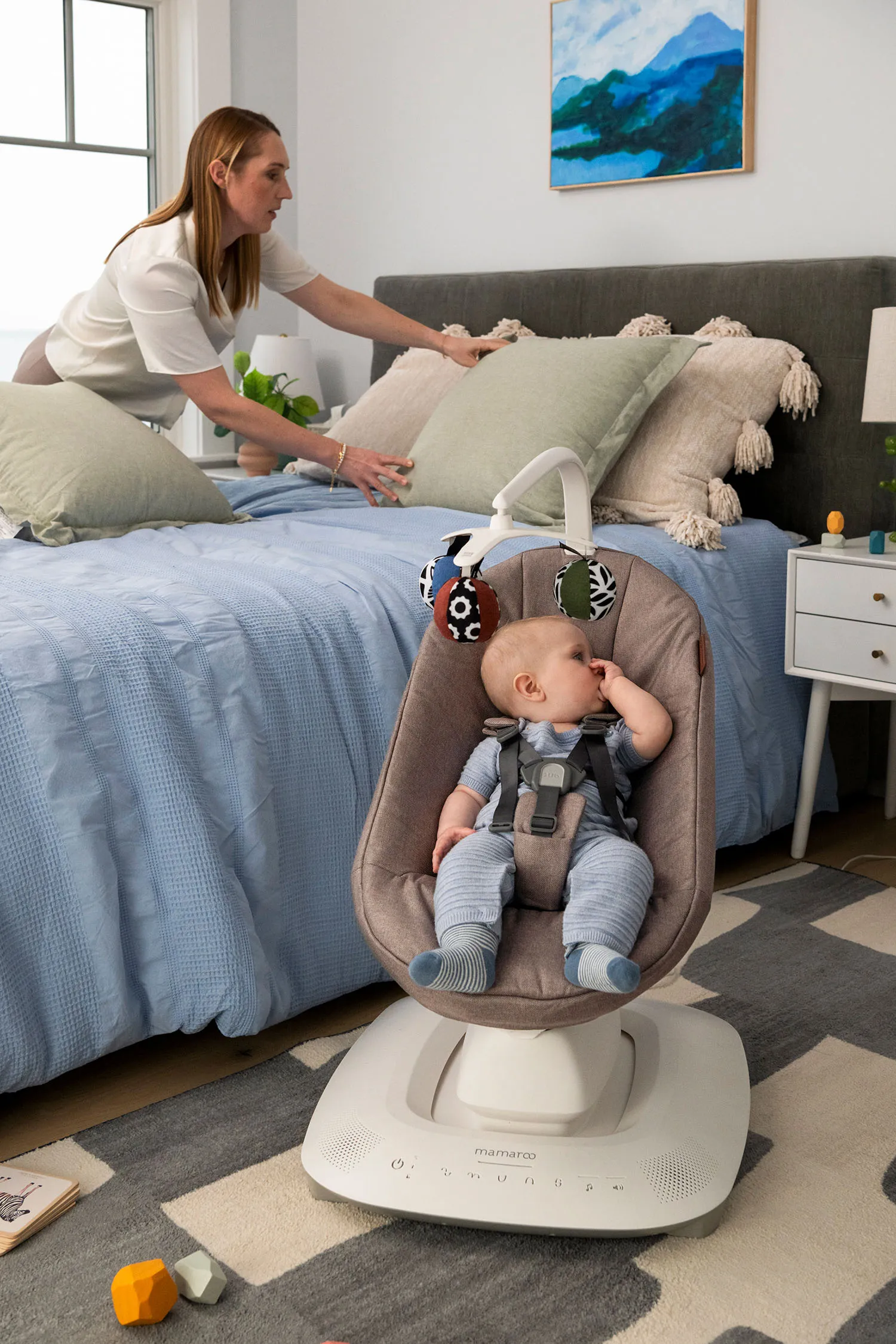 Кресло-качалка UPPAbaby mamaRoo