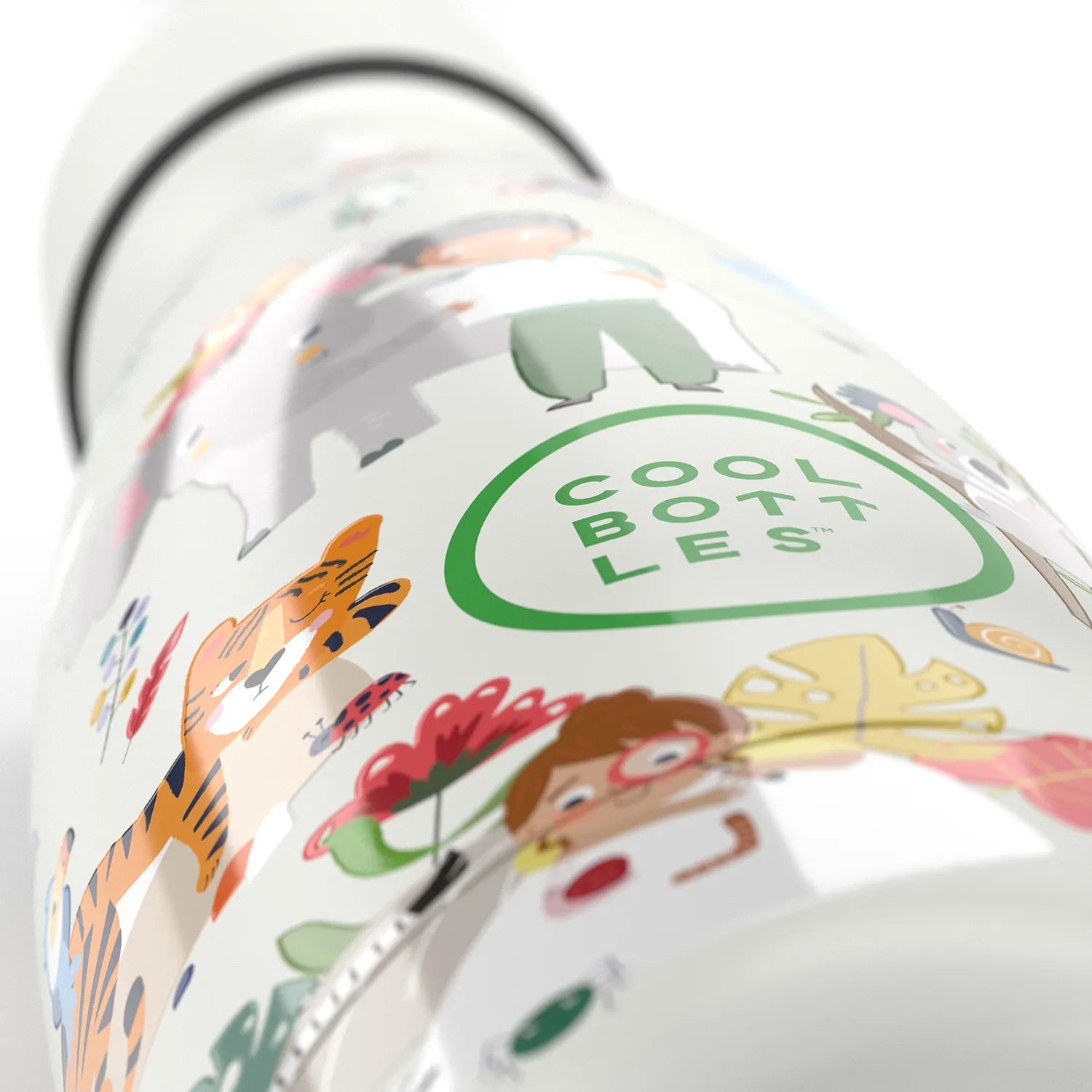 Термос–термобутылка Cool Bottles Kids серия Playland Curious Explorers 350 мл CBBK35CE