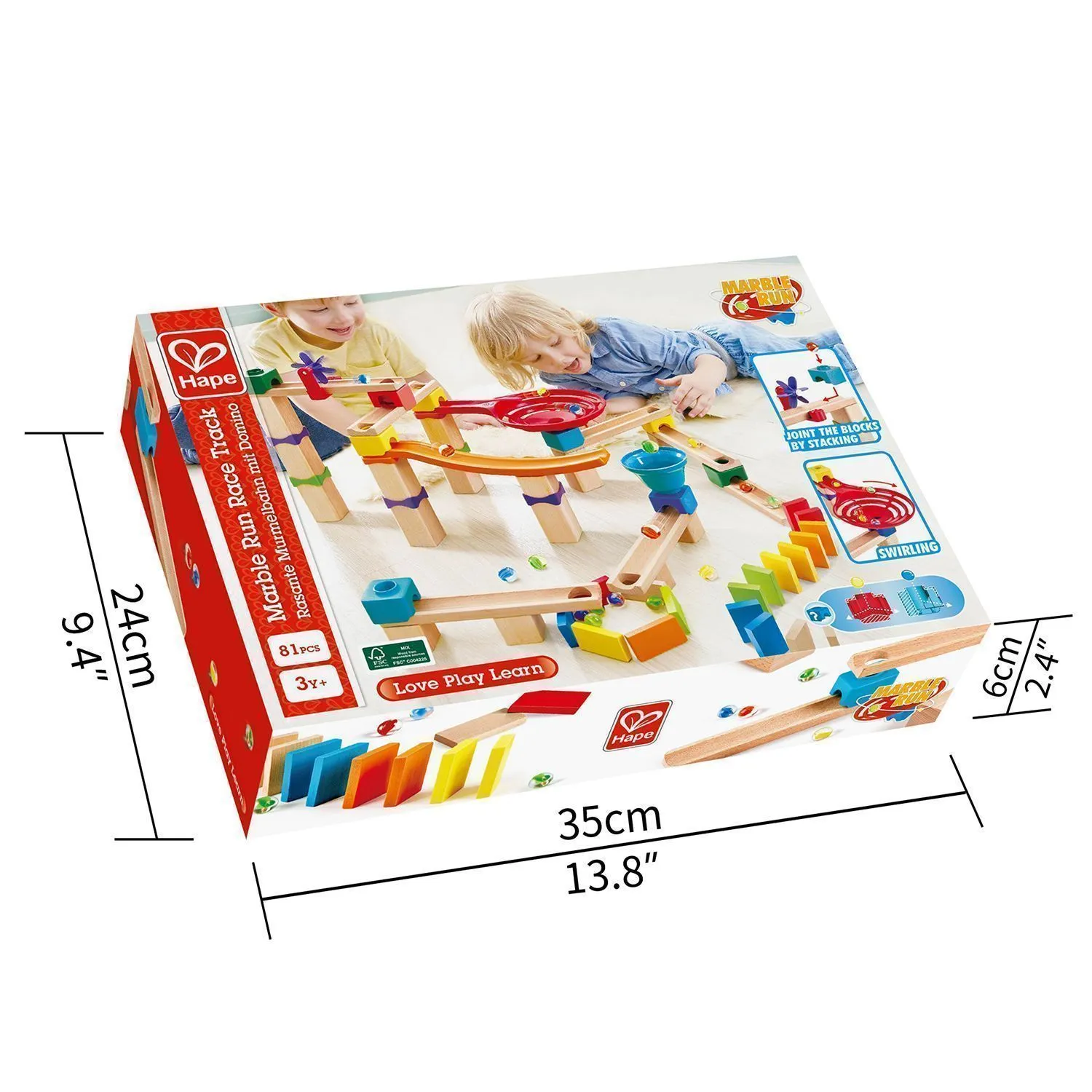Игровой набор Hape «Съезд шариков»