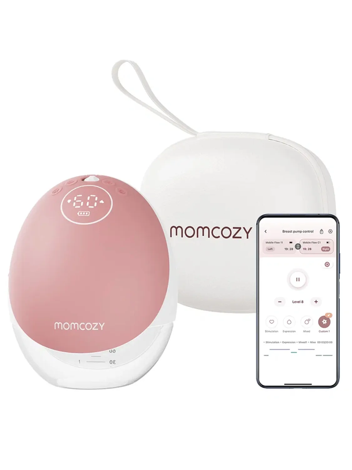 Молокоотсос Momcozy беспроводной портативный электрический BP223