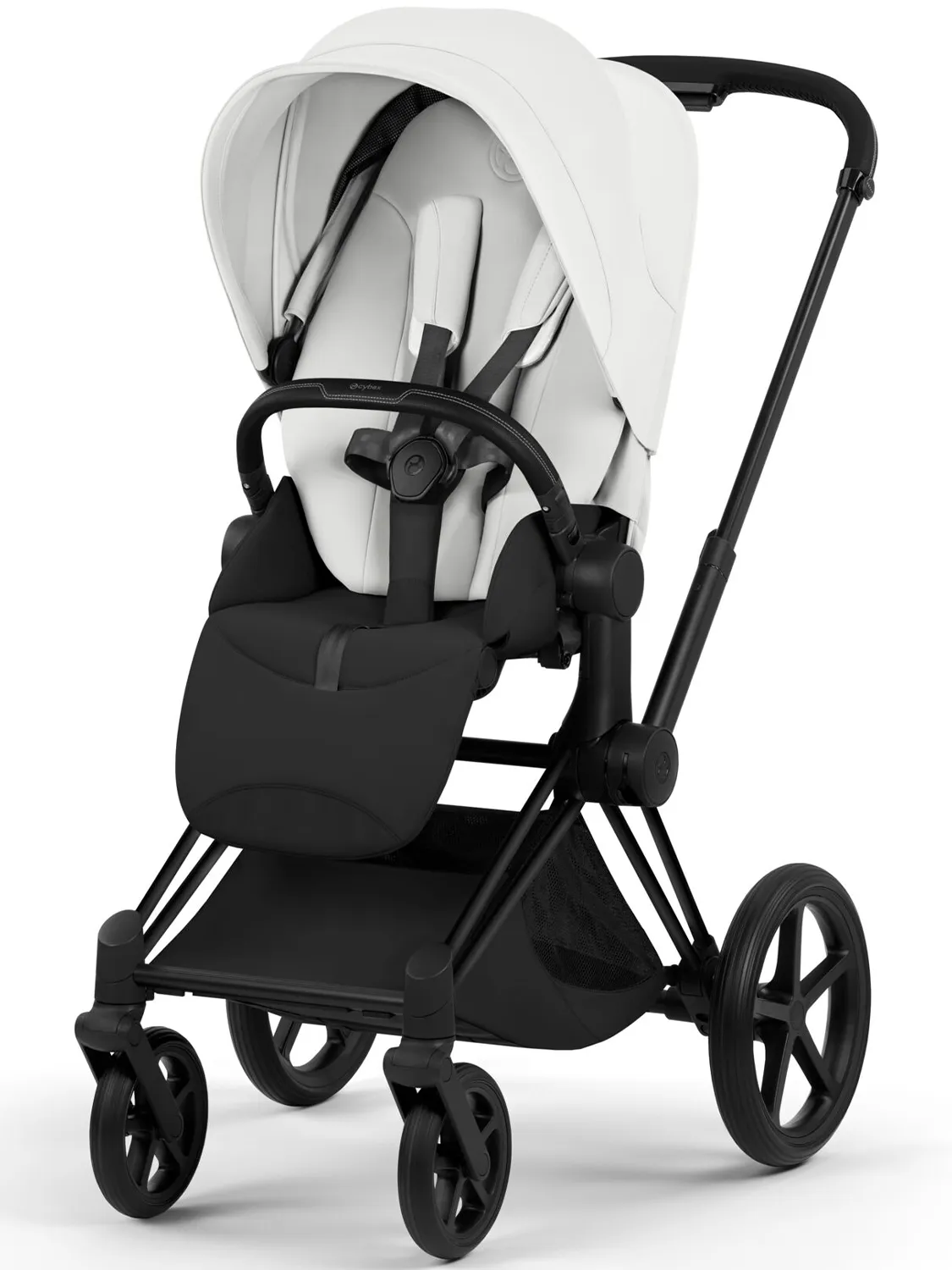 Коляска 2 в 1 Cybex Priam 5 Style шасси Matt Black