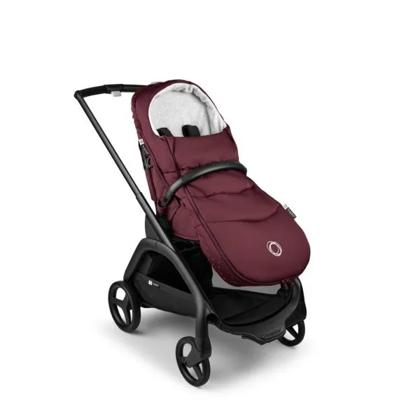 Конверт в коляску Bugaboo footmuff (муфта для ног) Dark Cherry Limited Edition