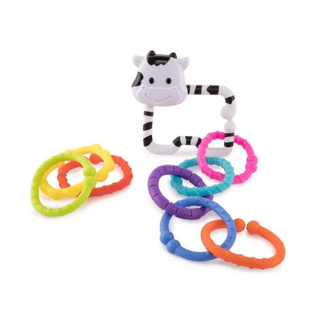 Погремушка Happy Baby MOO-RING 330086