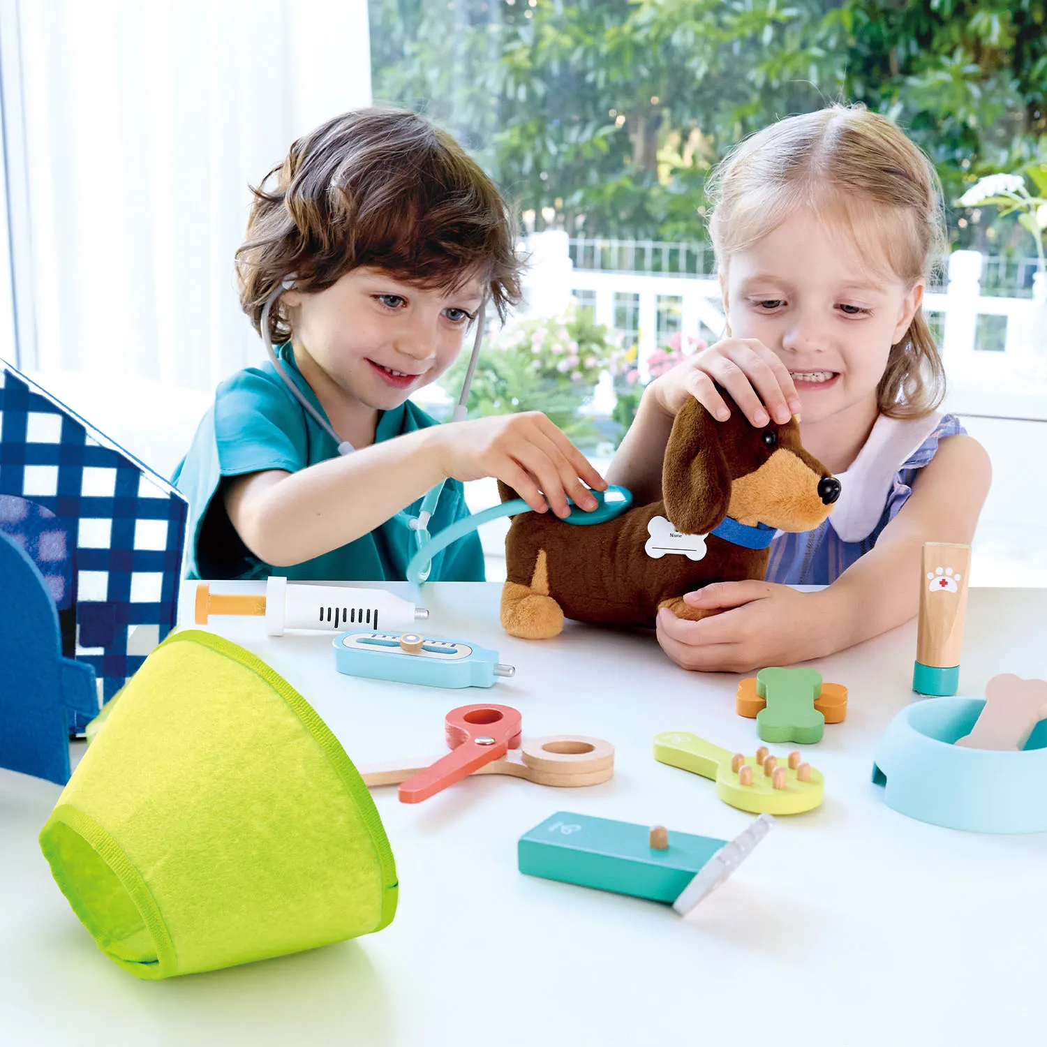 Набор игровой HAPE &laquo;Ветеринарная клиника&raquo; для щенков E3229_HP