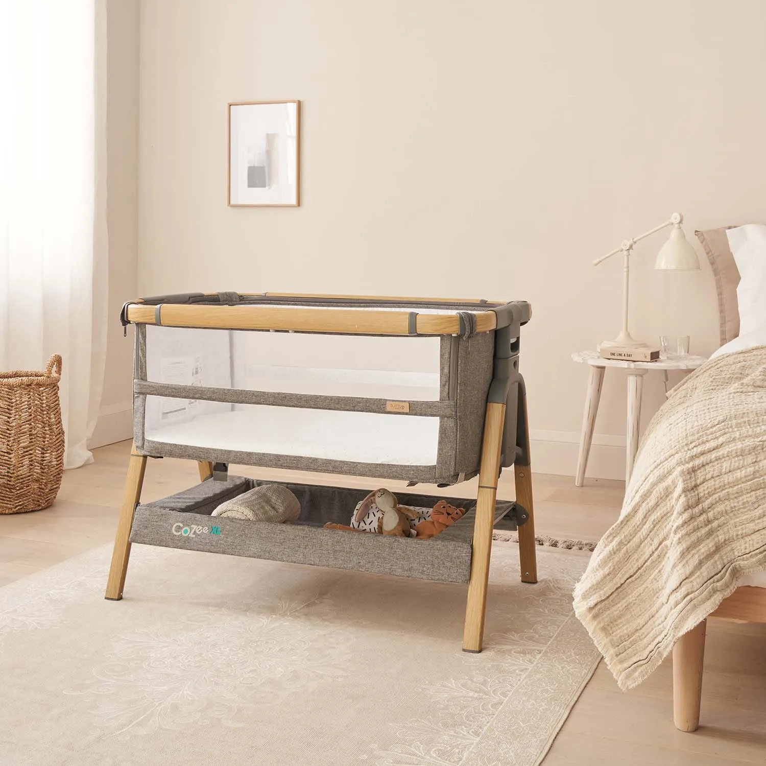 Кровать-трансформер приставная Tutti Bambini CoZee XL 120*60 см