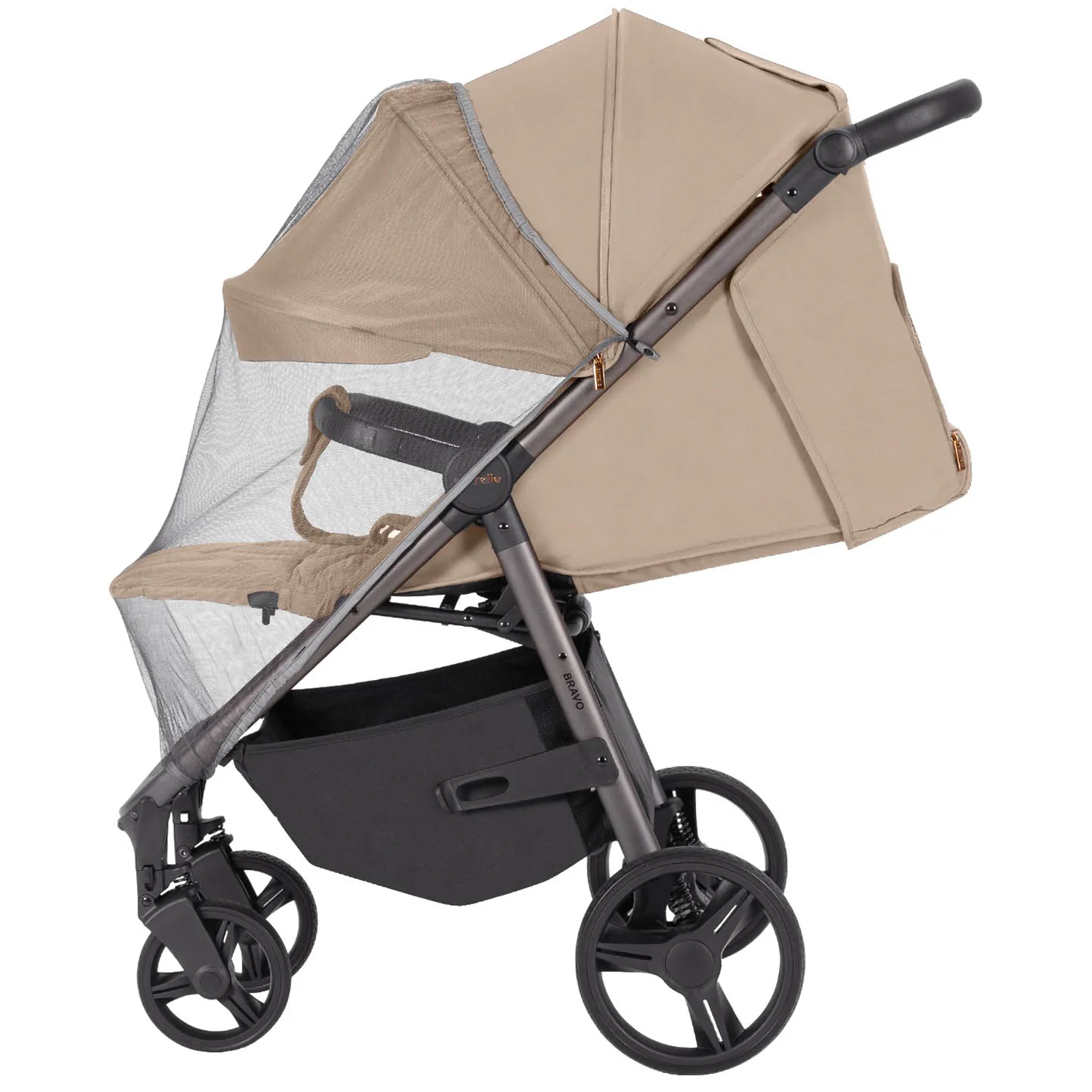 Коляска прогулочная Carrello Bravo PU CRL-8512