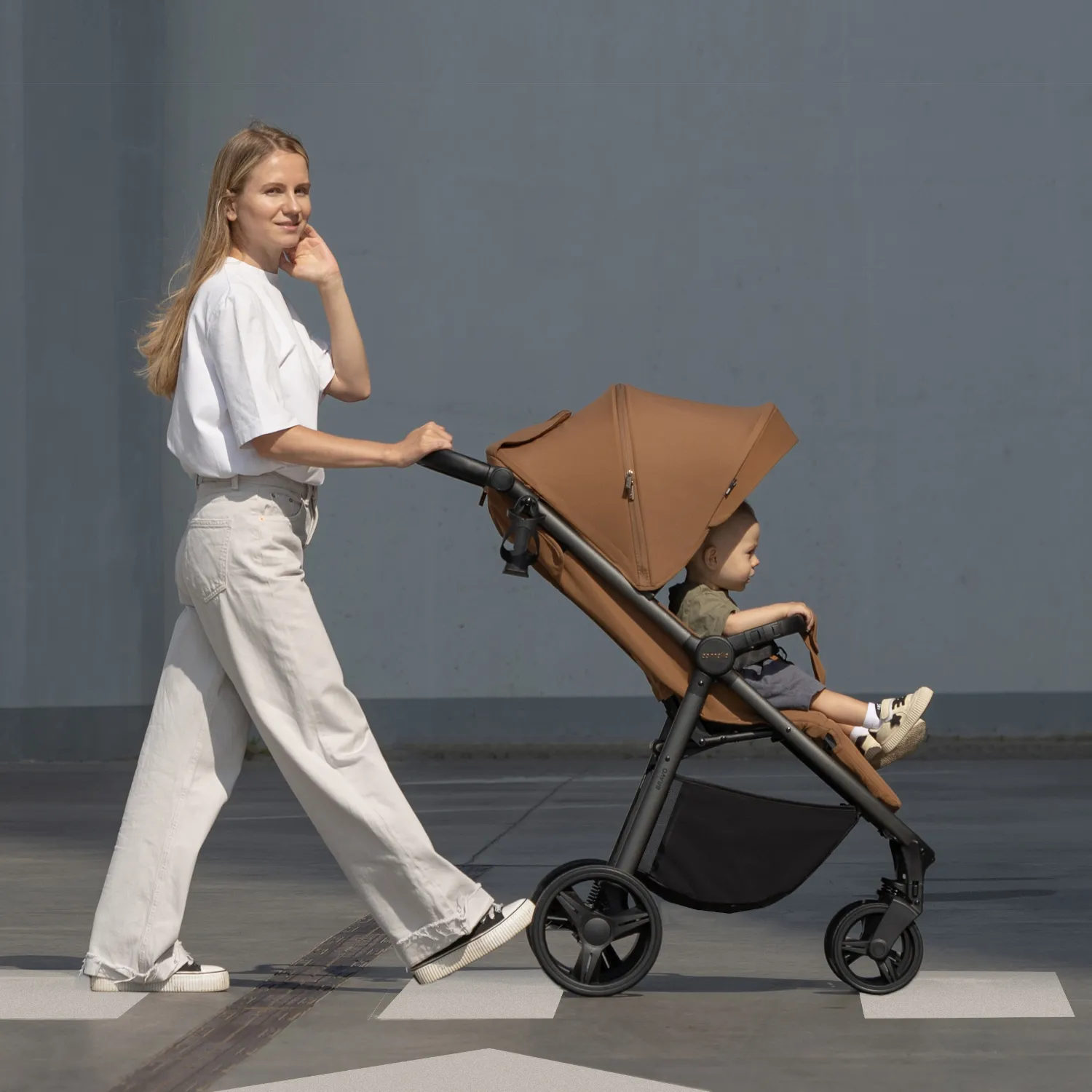 Коляска прогулочная Carrello Bravo PU CRL-8512