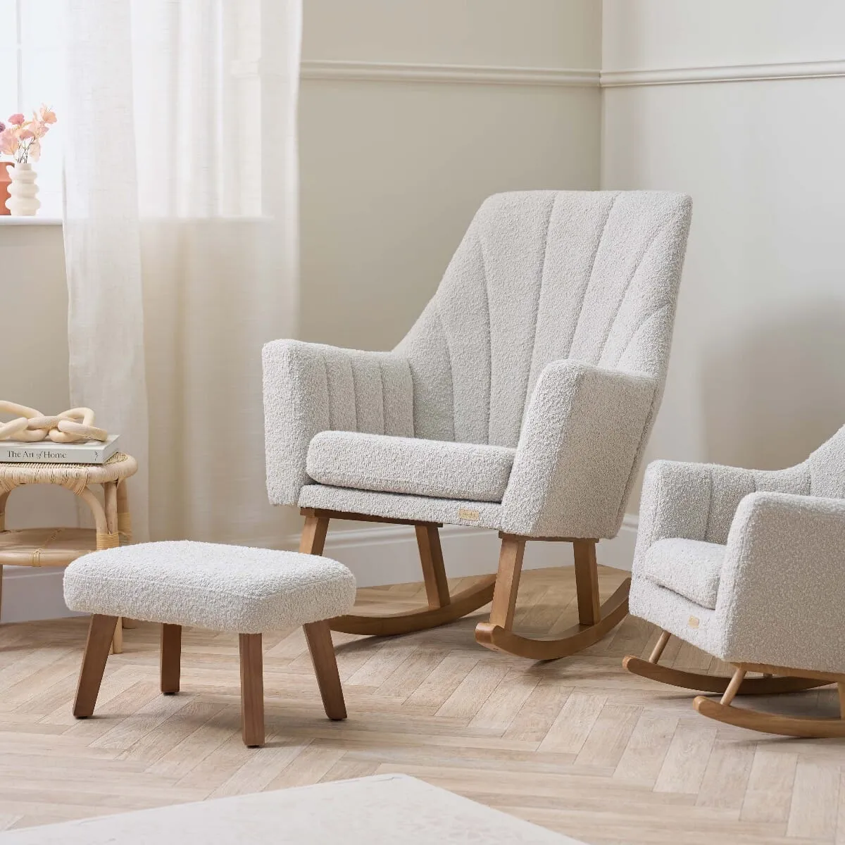 Кресло-качалка Tutti Bambini Jonah Luxe с пуфом для ног Mushroom 211988/MUS Витрина