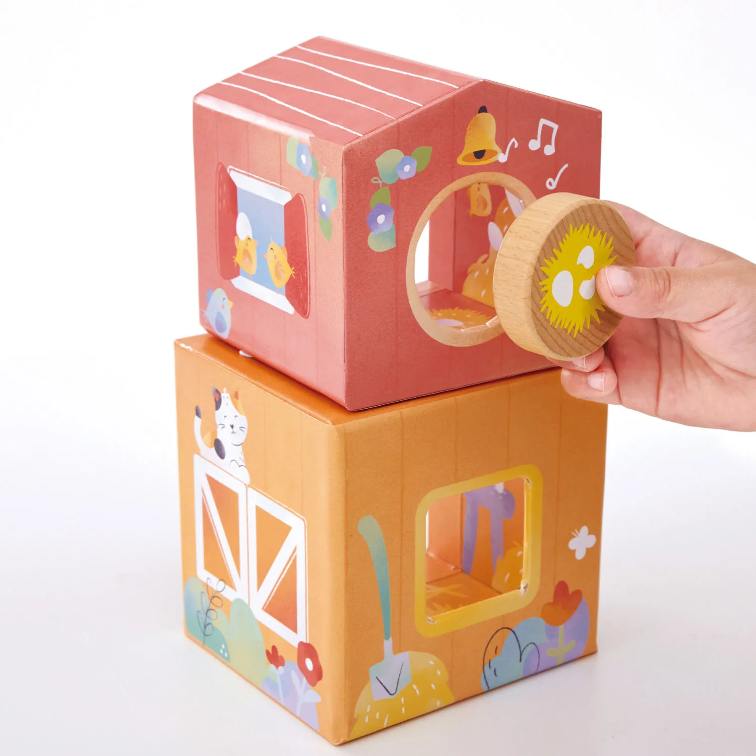 Набор игровой HAPE «Веселая Ферма» (детская иллюстрированная книга Hape Land) E3437_HP