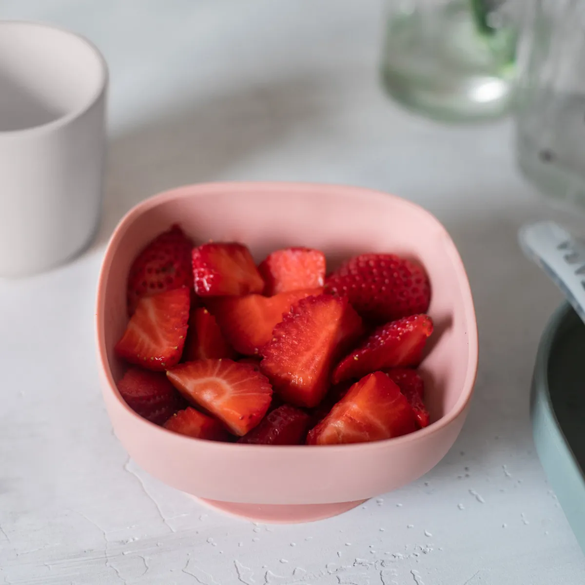 Тарелка из силикона Beaba Silicone Sunction Bowl