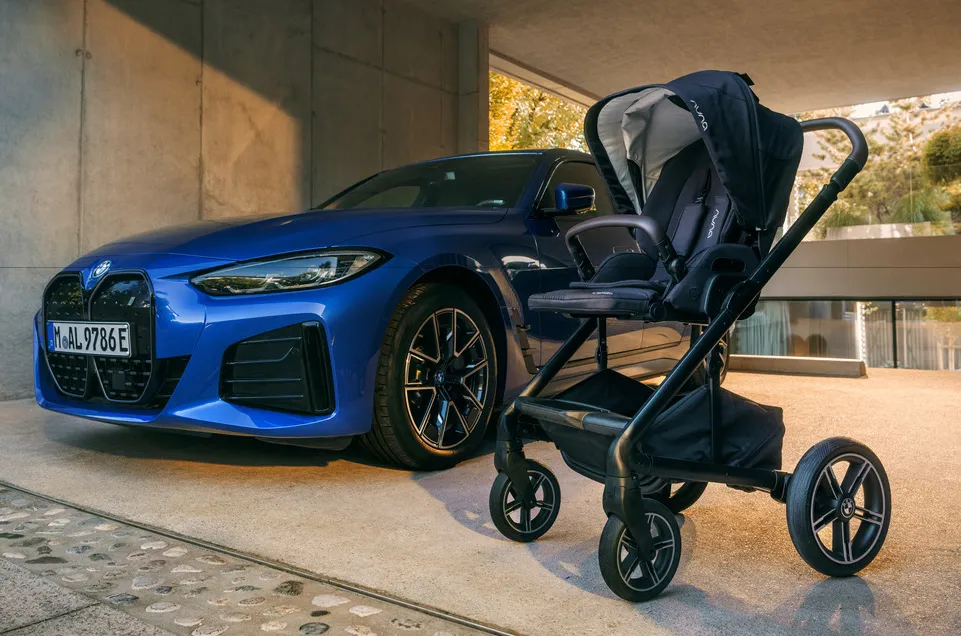Коляска 2 в 1 Nuna MIXX NEXT BMW, Черная (Element)