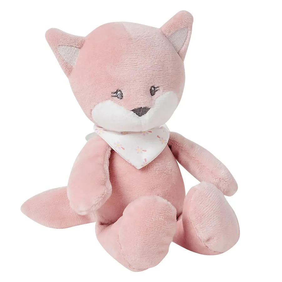 Игрушка мягкая Nattou Rattle Mini Alice & Pomme Лисичка 485142