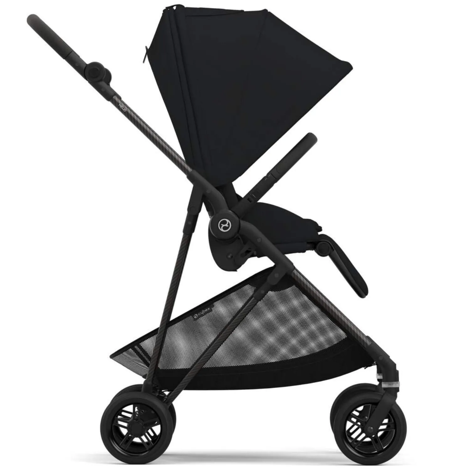 Коляска прогулочная Cybex Melio Carbon с дождевиком