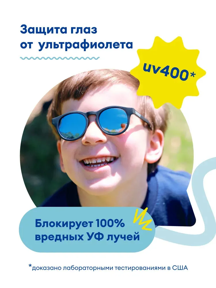 Очки Babiators Blue Series Polarized Flower солнцезащитные (6+)