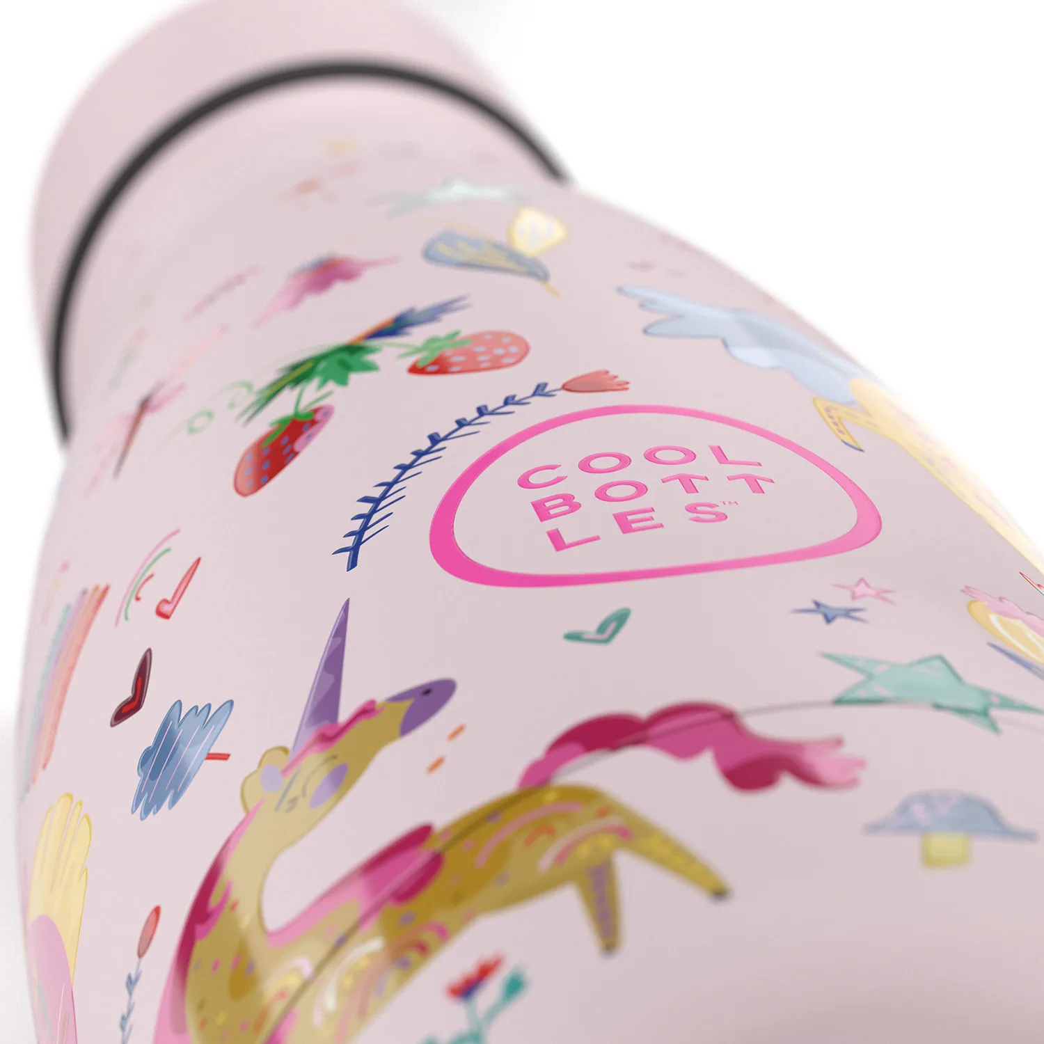 Термос–термобутылка Cool Bottles Kids серия Fantasy Funny Unicorns 350 мл