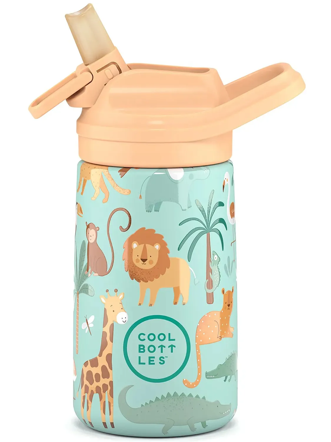 Термос-термобутылка Cool Bottles Kiddie Wild Crew 350 мл