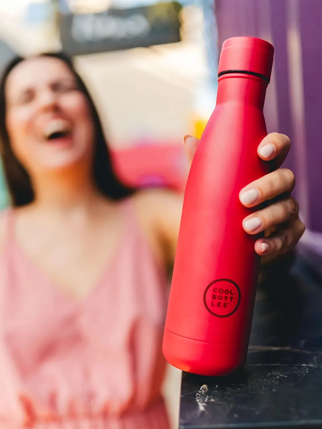 Термос-термобутылка Cool Bottles Vivid Red 350 мл CB350VIR