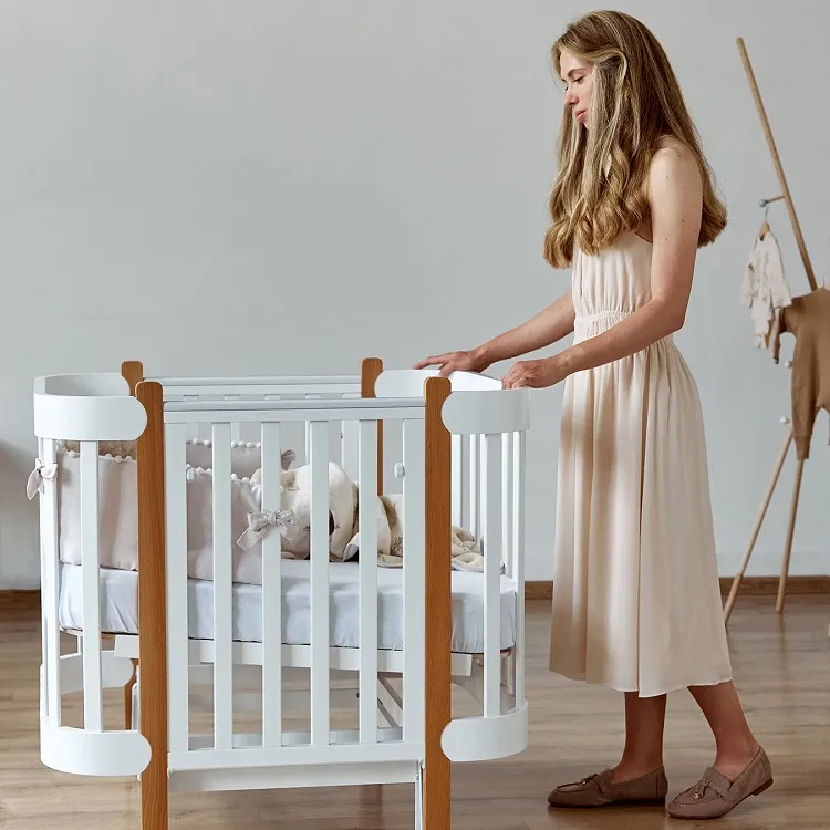 Кроватка-трансформер приставная Happy Baby Mommy Lux