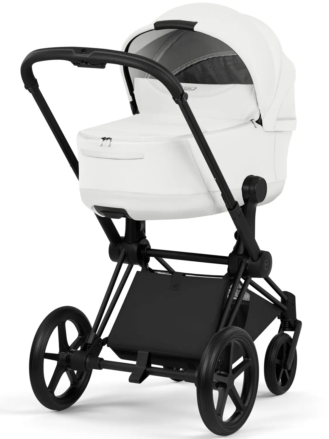 Коляска 2 в 1 Cybex Priam 5 Style шасси Matt Black