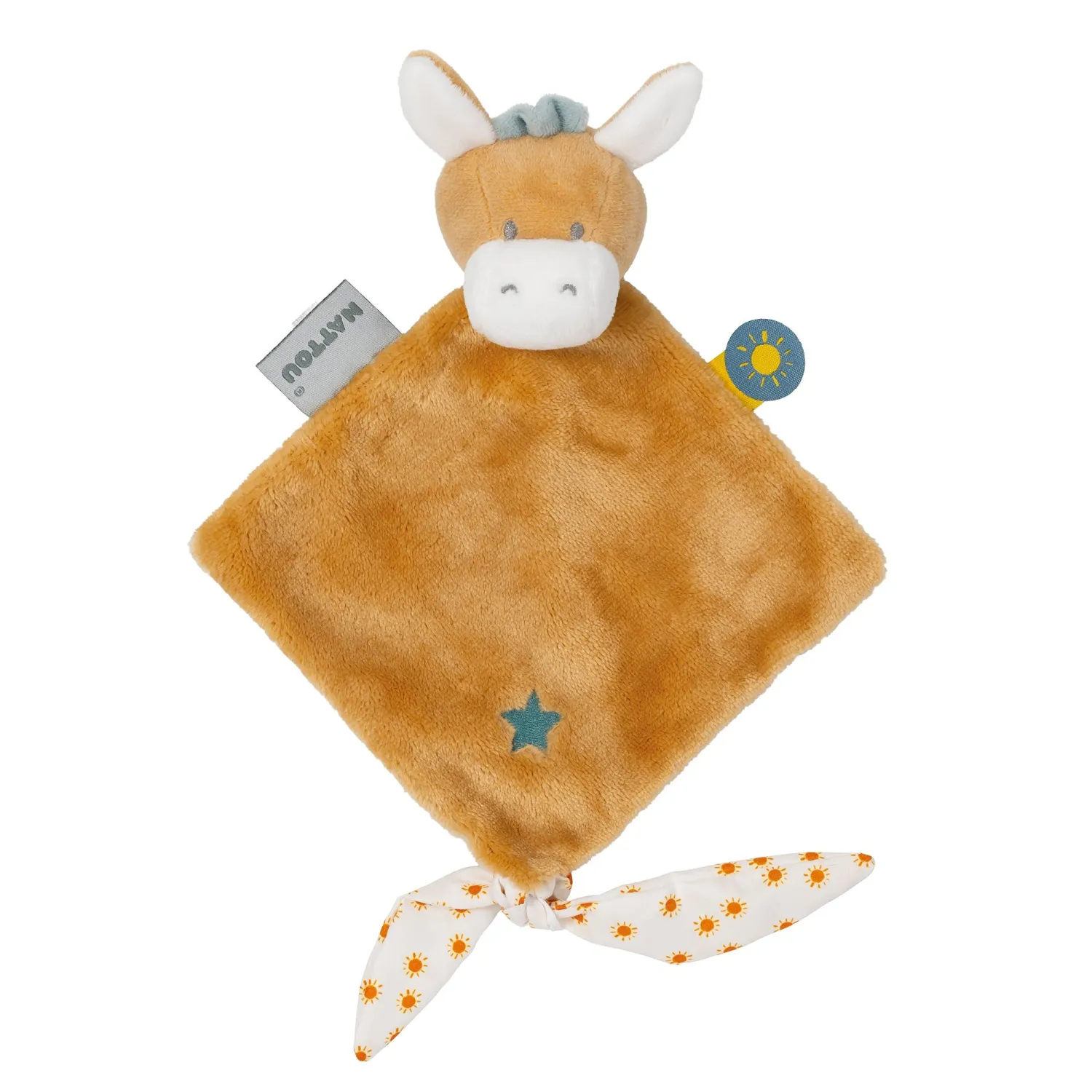 Игрушка мягкая Nattou Doudou малая FELIX & LEO Ослик 595094