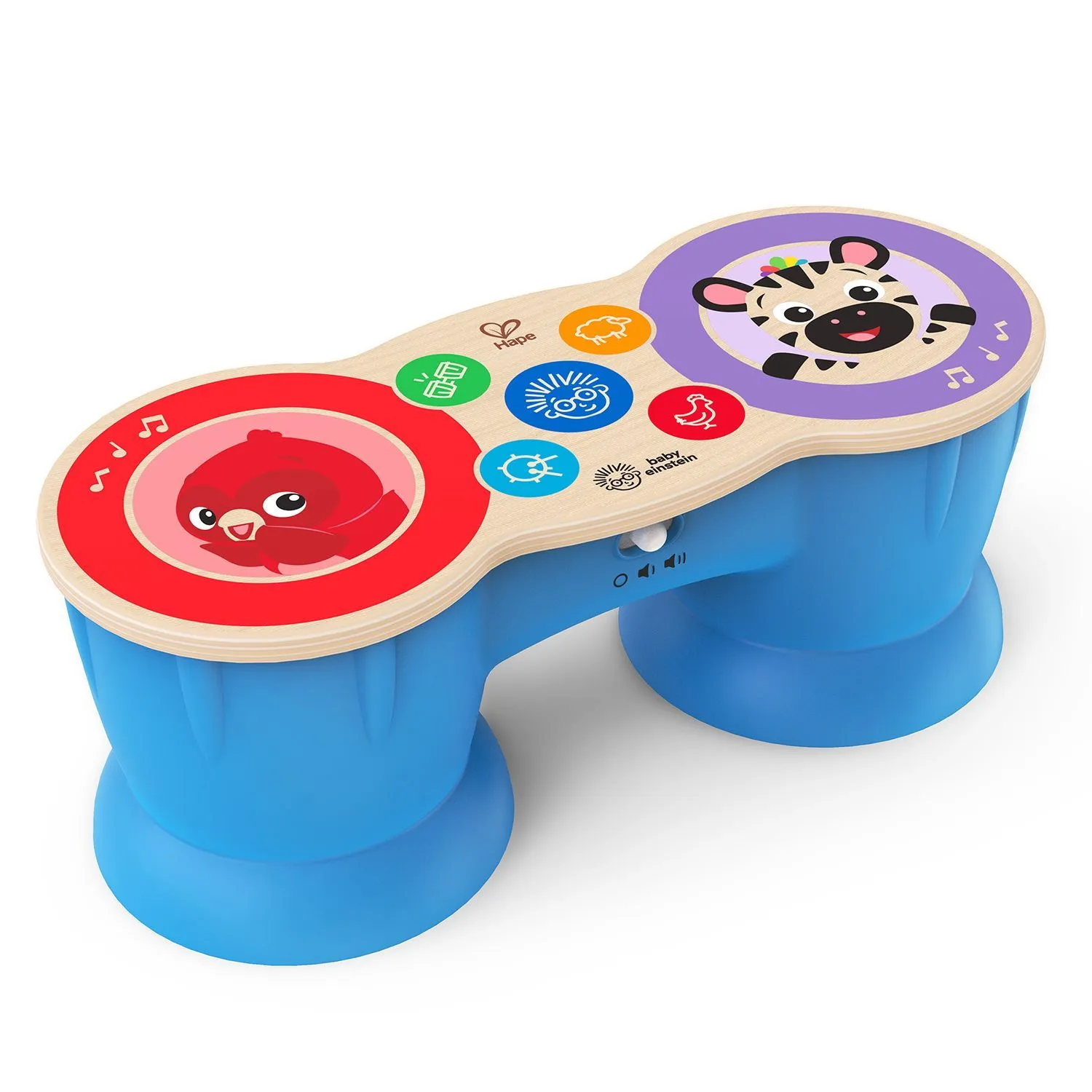 Музыкальная игрушка Hape «Барабан» сенсорный 12610_HP