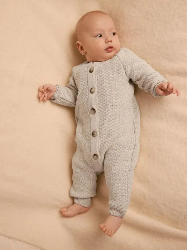 Комбинезон детский LoomKnits Топленое молоко хлопок